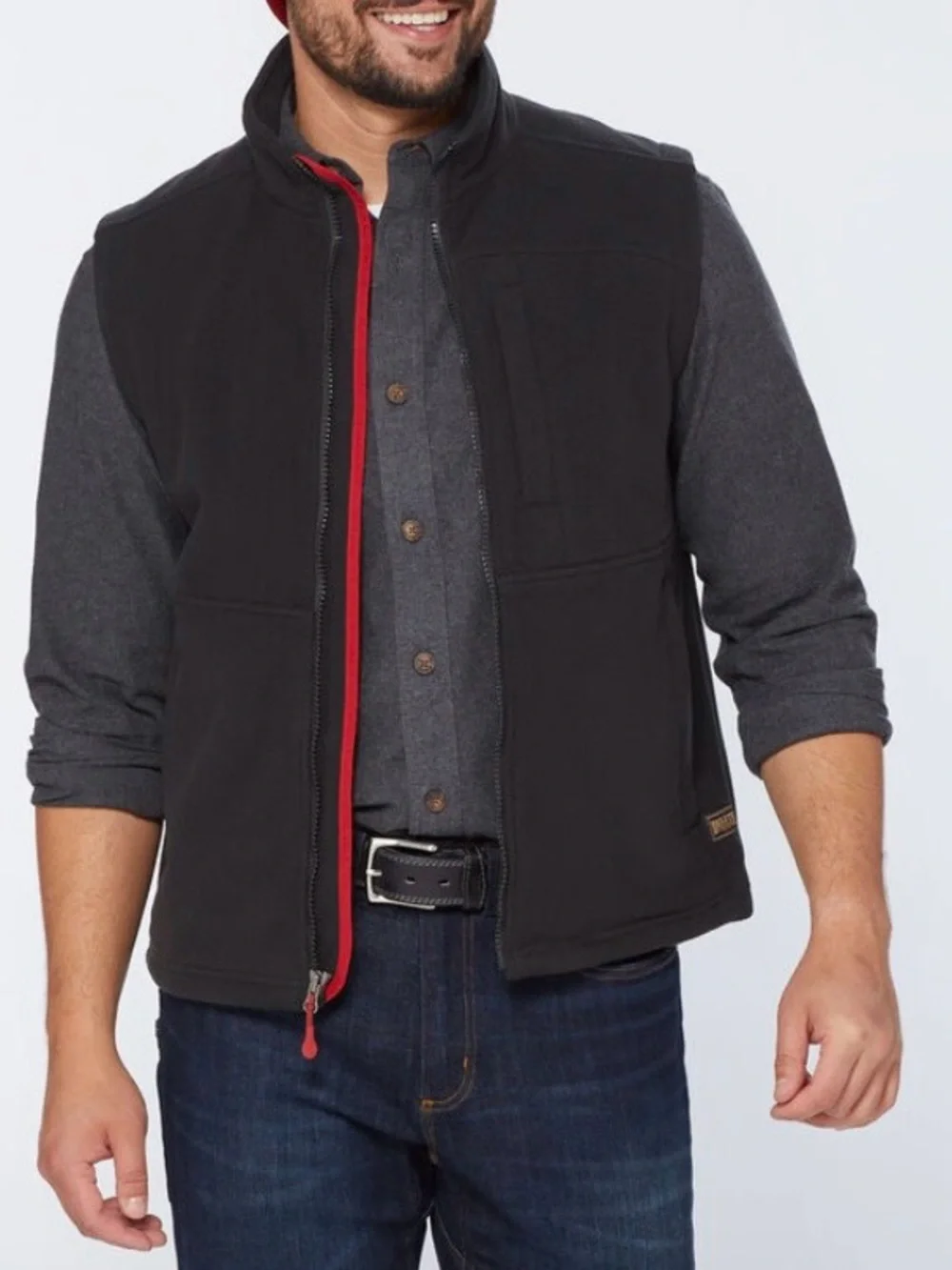 Duluth Trading Co Shoreman’s Fleece Gridlock Vest
